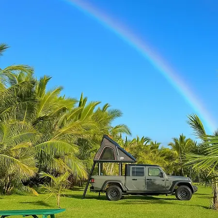 Embark On A Journey Through Maui With Aloha Glamp'S Jeep And Rooftop Tent Allows You To Discover Diverse Campgrounds, Unveiling The Island'S Beauty From Unique Perspectives Each Day